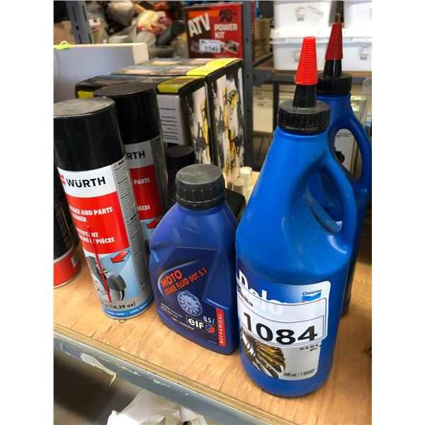 LOT OF BRAKE CLEANERS