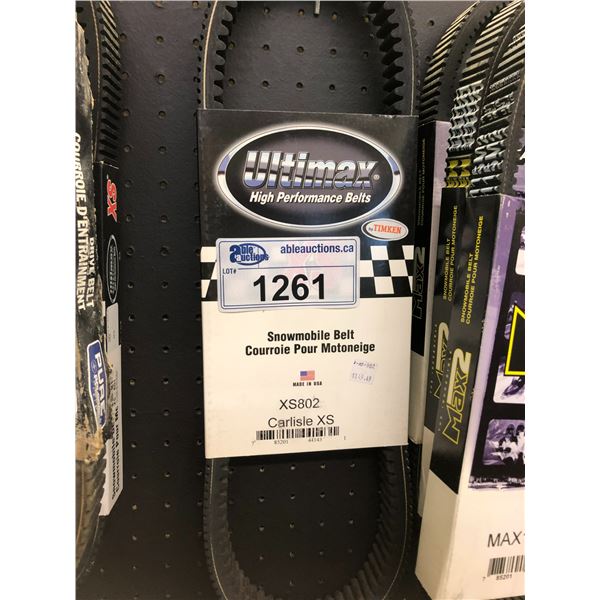 1 - SNOWMOBILE BELT