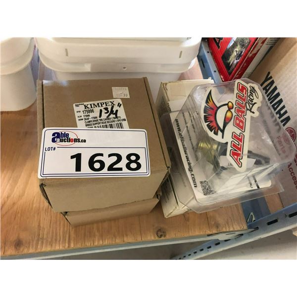 2 - SPARE TIRE CLAMPS