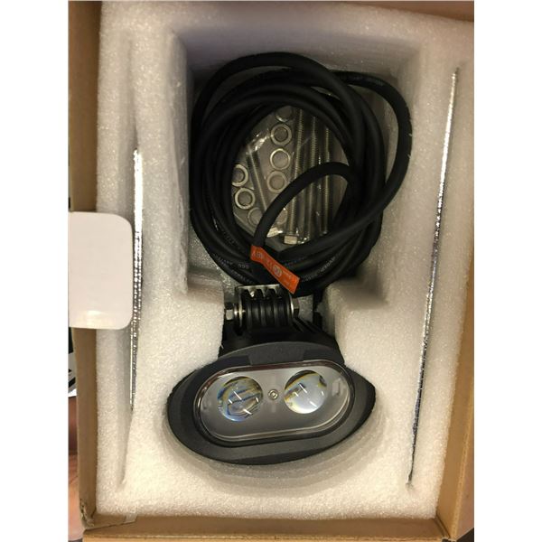 2 - 4" OVAL HYPER SPOT BLUE FORKLIFT WARNING LIGHTS