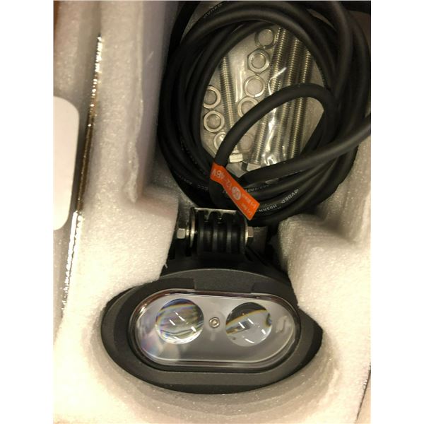 2 - 4" OVAL HYPER SPOT BLUE FORKLIFT WARNING LIGHTS