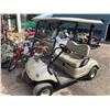 Image 1 : YAMAHA GOLF CART WITH LIGHTS, FULL WINDSHIELD, ROOF AND BRAND NEW BATTERIES