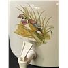 Image 2 : Large Ceramic Water Cooler / Dispenser Wood Duck Image App: 12"T 10"W