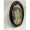 Image 2 : Vintage Convex Glass Picture Frame (see description)