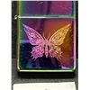 Image 2 : Zippo USA Multi Color Butterfly Lighter