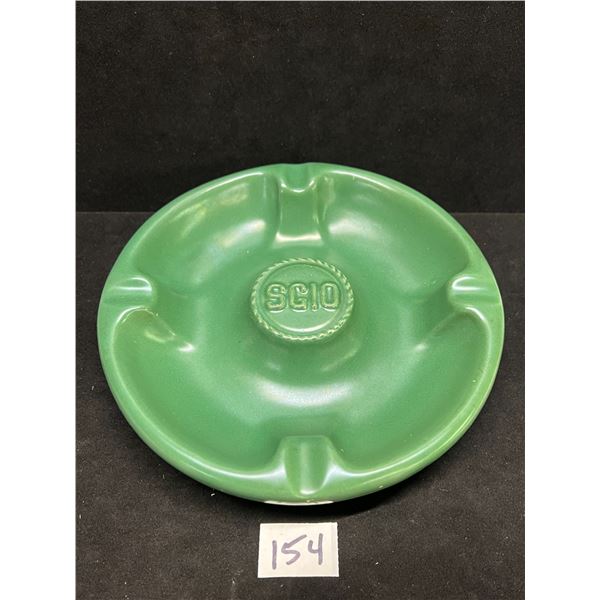 Vintage Saskatchewan Franco-Prairie Pottery SGIO Ashtray Approx: 8.5"