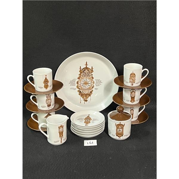 22 Pcs Mitterteich Porzellan Bavarian Espresso/Tea Porcelain Looks Unused