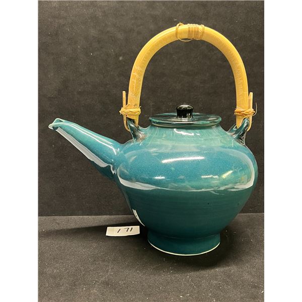 Susan Gurman Canadian Studio Pottery Tea Pot Teapot 10"T w/handle 9"W