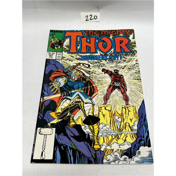 Marvel Comics The Mighty Thor Judgment Day #387 Nice see pics