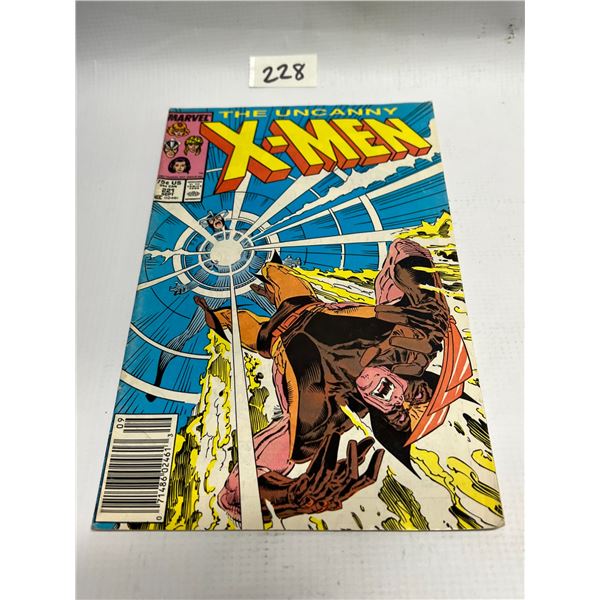 Marvel Comics The Uncanny X-Men #221 Mr. Sinister (see description)