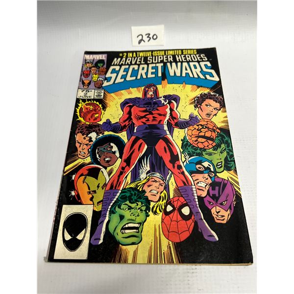 Marvel Super Heroes Secret Wars #2 (see description)