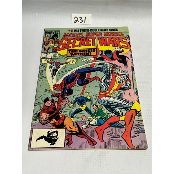 Marvel Super Heroes Secret Wars #3 The Crisis Within (see description)