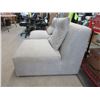 Image 2 : Grey Fabric Upholstered Accent Chair