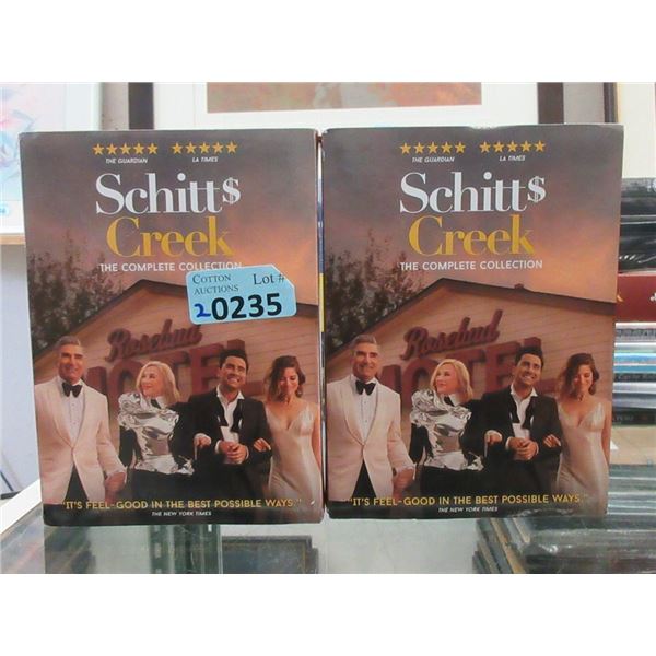 2 New "Schitt$ Creek" Complete Series DVD Sets