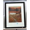 Image 1 : Large Framed Autumn Print - 33" x 44"