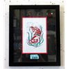 Image 1 : Richard Shorty Framed Print - Salmon Eagle