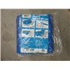 Image 1 : New 20' x 20' All Purpose Blue Poly Tarp