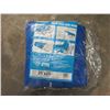 Image 1 : New 20' x 20' All Purpose Blue Poly Tarp