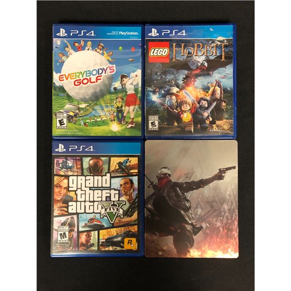 PLAYSTATION 4 VIDEO GAME LOT