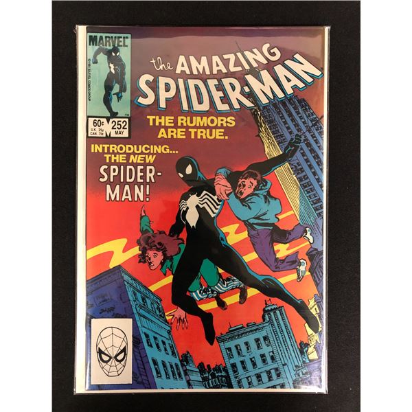 MARVEL COMICS THE AMAZING SPIDER-MAN NO.252 (BLACK COSTUME) HIGH GRADE