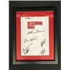 Image 1 : RESERVOIR DOGS CAST SIGNED CUSTOM FRAMED SCRIPT COVER (RA COA)