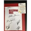Image 2 : RESERVOIR DOGS CAST SIGNED CUSTOM FRAMED SCRIPT COVER (RA COA)