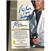 Image 2 : ROGER MOORE SIGNED JAMES BOND CUSTOM FRAMED 8 X 10 (RA COA)