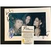 Image 2 : MILEY CYRUS/ ARIANA GRANDE SIGNED 8 X 10 (RA COA)