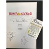 Image 2 : HOME ALONE 2 CAST SIGNED SCRIPT COVER (RA COA)