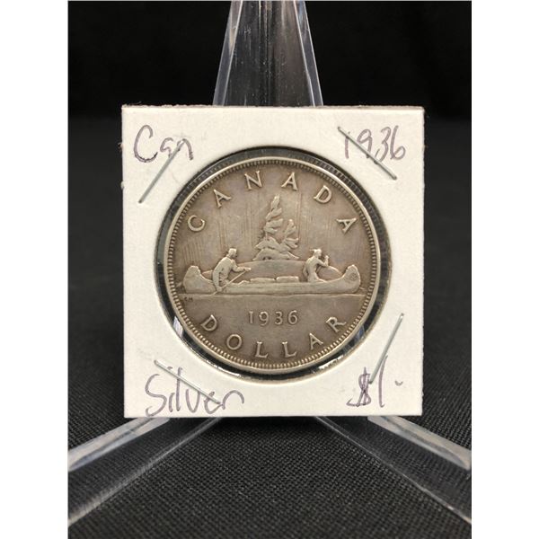 1936  CANADIAN SILVER DOLLAR