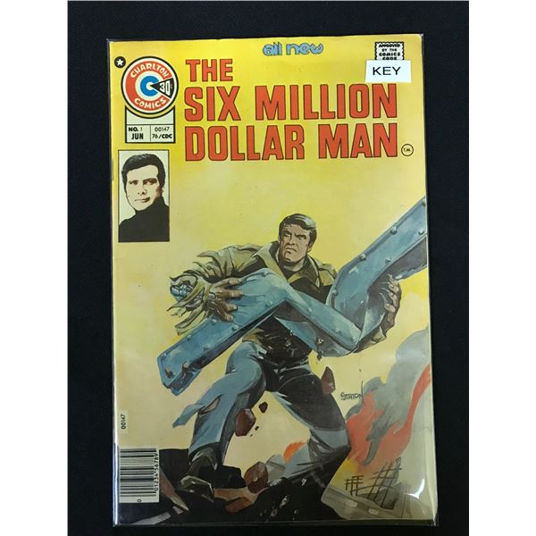 SIX MILLION DOLLAR MAN #1 (CHARLTON COMICS)