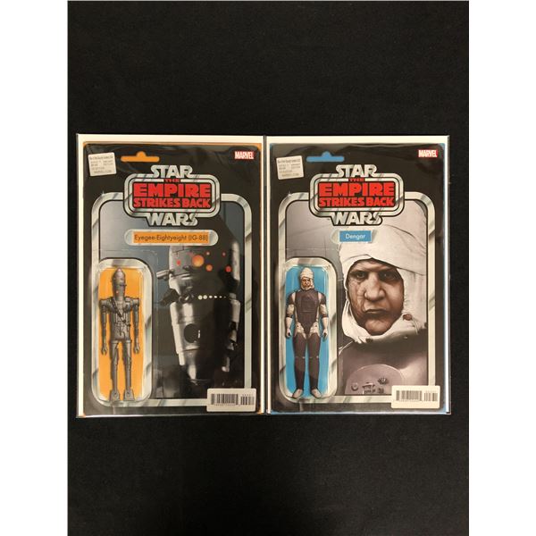 STAR WARS The Empire Strikes Back EYEGEE-EIGHTYEIGHT (IG-88)/ DENGAR COMIC BOOK LOT (MARVEL COMICS)