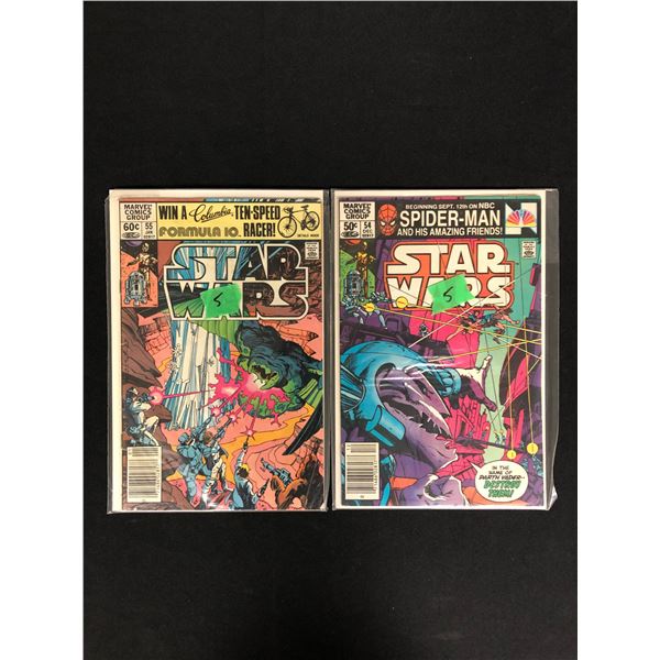 STAR WARS #54-55 (MARVEL COMICS)