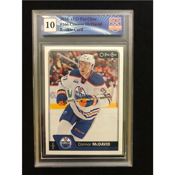 2016-17 OPC NO.166 CONNOR MCDAVID RC (GCG 10)