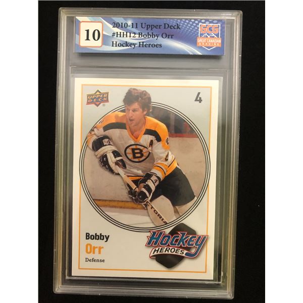 2010-11 UD NO.HH12 BOBBY ORR HOCKEY HEROES (GCG 10)