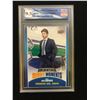 Image 1 : 2019-20 UD CREDENTIALS NO.DM-4 QUINN HUGHES DEBUT MOMENTS RC (GCG 9.5)