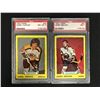 Image 1 : 1973 TOPPS GRADED HOCKEY CARD LOT (NM-MT 8)