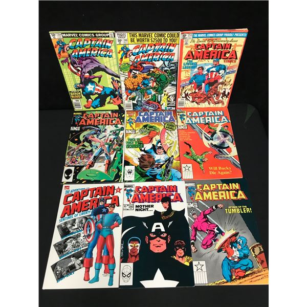 CAPTAIN AMERICA COMIC BOOK LOT (MARVEL COMICS)