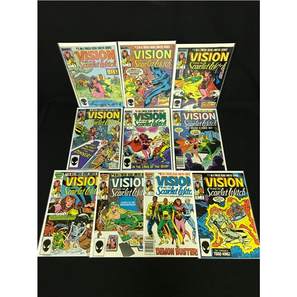 VISION AND THE SCARLET WITCH #1-10 (MARVEL COMICS)