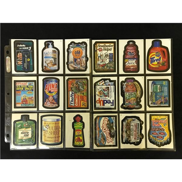 WACKY PACKAGES STICKER LOT