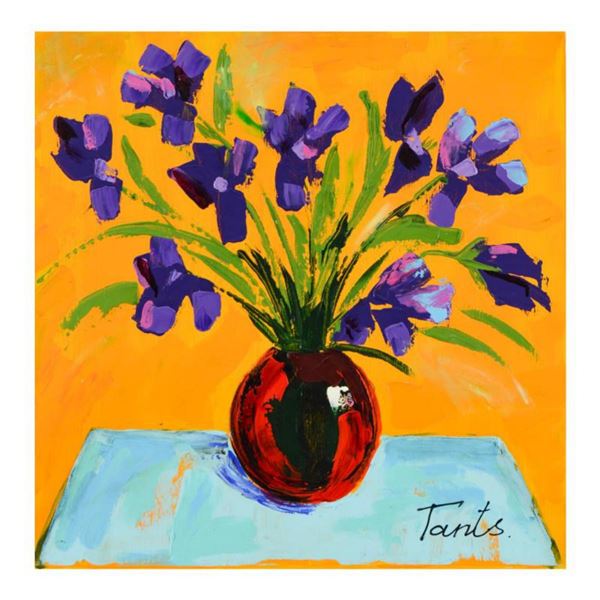 Lena Tants, Original Acrylic Painting on Canvas, Hand Signed with Letter of Authenticity.