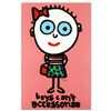 Image 1 : "Boys Can't Accessorize" Limited Edition Lithograph (23" x 35") by Todd Goldman, Numbered and Hand S