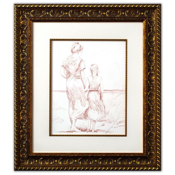 Pino (1939-2010)- Original Drawing on Paper "Untitled"