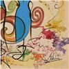Image 2 : Roshvan, Original Acrylic and Watercolor Painting, Hand Signed with Letter of Authenticity. (Disclai