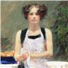 Image 2 : Pino (1939-2010), "Ester" Artist Embellished Limited Edition on Canvas, AP Numbered and Hand Signed 
