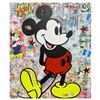 Image 1 : Jozza, "wow 10c" Hand Signed Original Mixed Media on Canvas with COA.