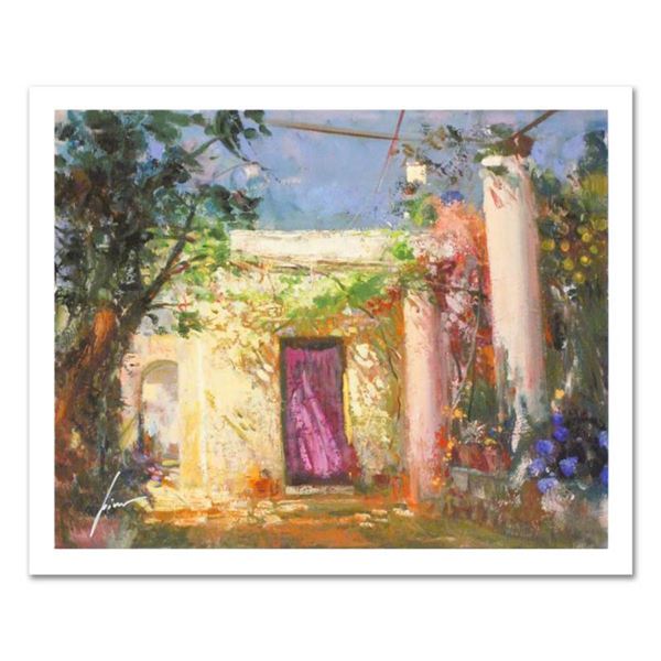 Pino (1939-2010), "In The Shadows" Limited Edition on Canvas, Numbered and Hand Signed with Certific