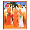 Image 2 : Moshe Leider, Framed Original Mixed Media Watercolor Painting, Hand Signed with Letter of Authentici