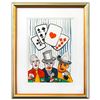 Image 1 : Alexander Calder- Lithograph "DLM212 - JOUEURS DE CARTES I"