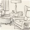 Image 3 : Bizarro, "Mrs Potato Head" is a Framed Original Pen & Ink Drawing by Dan Piraro, Hand Signed with Le